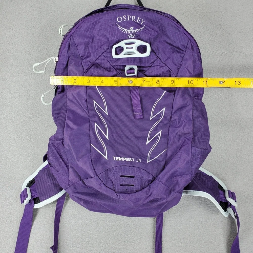 Osprey Tempest Jr Backpack Kids Purple Hiking Daypack 11L AirScape Outdoor